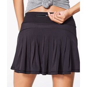 Lululemon Circuit Breaker Skirt II Tall 15" Black